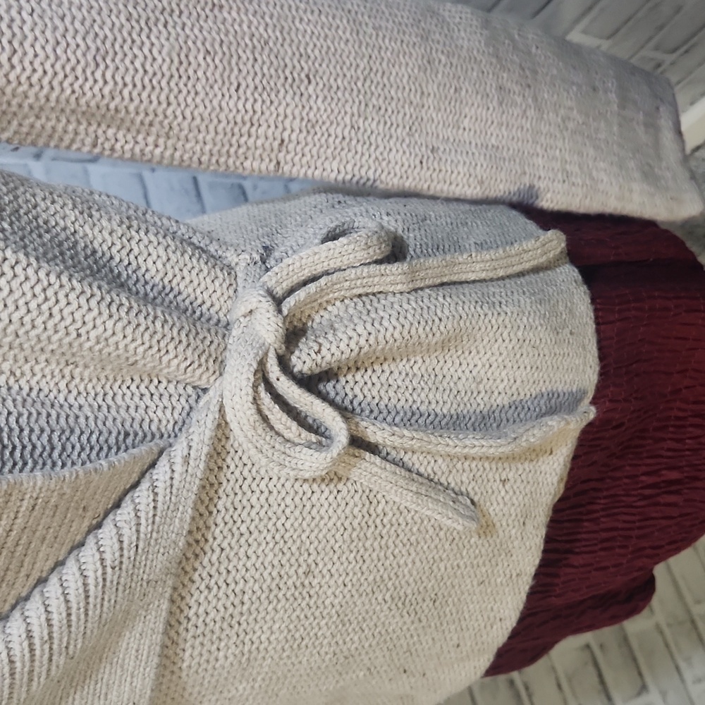 French Connection SZ S Wrap Sweater - Picture 4 of 9